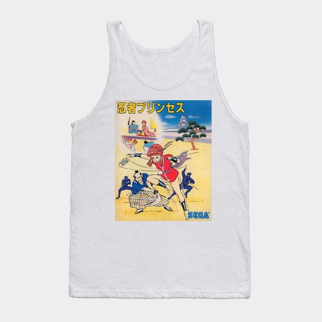 Ninja Princess Tank Top by The Basement Podcast